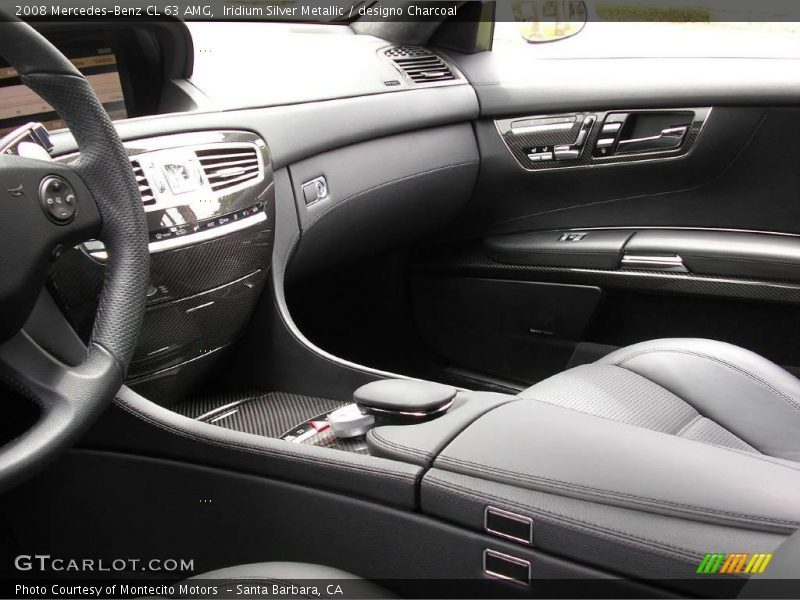 Iridium Silver Metallic / designo Charcoal 2008 Mercedes-Benz CL 63 AMG