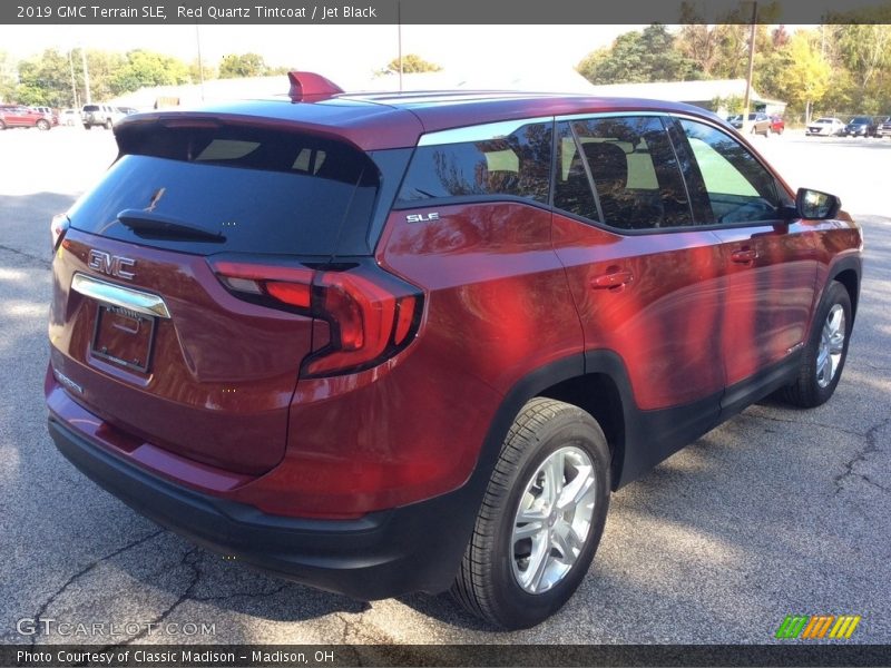 Red Quartz Tintcoat / Jet Black 2019 GMC Terrain SLE