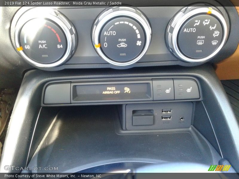 Controls of 2019 124 Spider Lusso Roadster