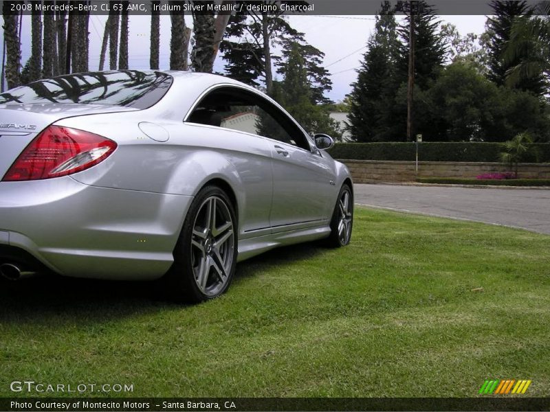 Iridium Silver Metallic / designo Charcoal 2008 Mercedes-Benz CL 63 AMG
