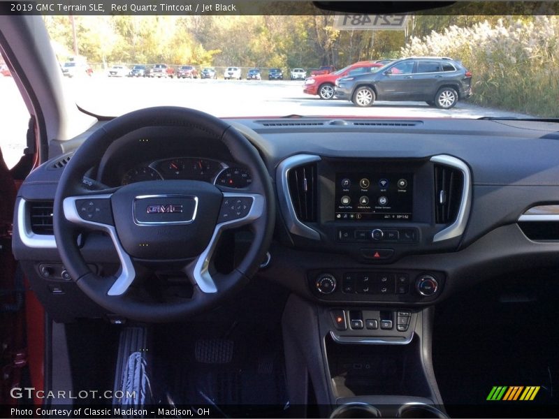 Red Quartz Tintcoat / Jet Black 2019 GMC Terrain SLE