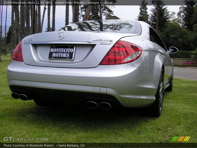 Iridium Silver Metallic / designo Charcoal 2008 Mercedes-Benz CL 63 AMG