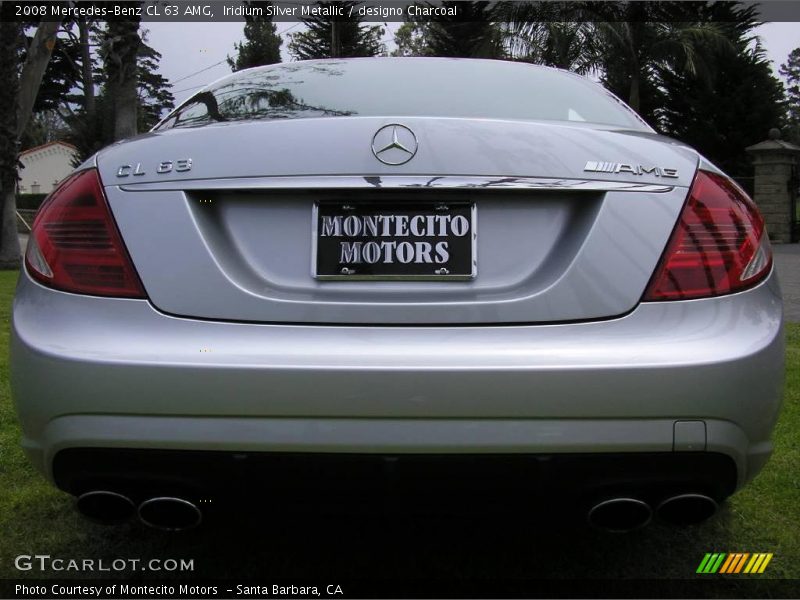 Iridium Silver Metallic / designo Charcoal 2008 Mercedes-Benz CL 63 AMG
