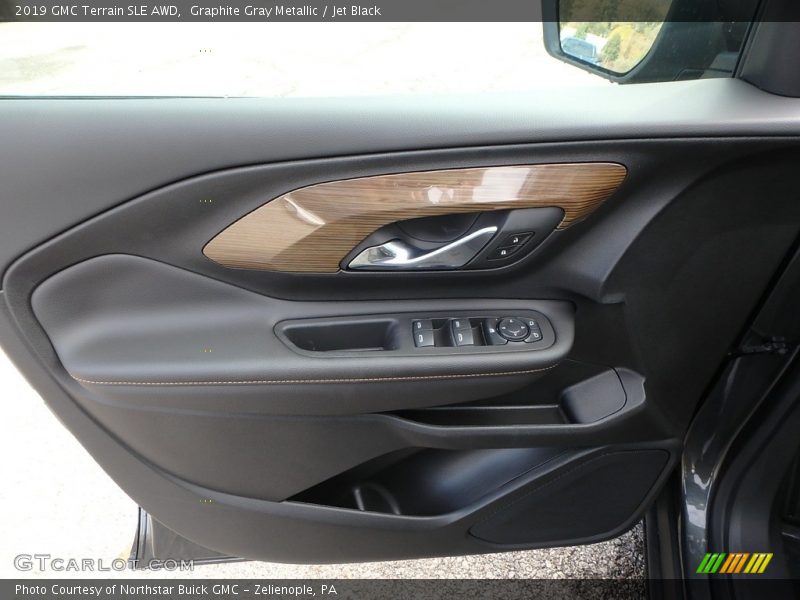 Graphite Gray Metallic / Jet Black 2019 GMC Terrain SLE AWD