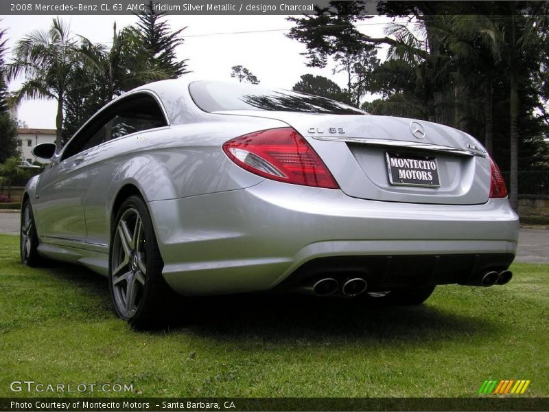 Iridium Silver Metallic / designo Charcoal 2008 Mercedes-Benz CL 63 AMG