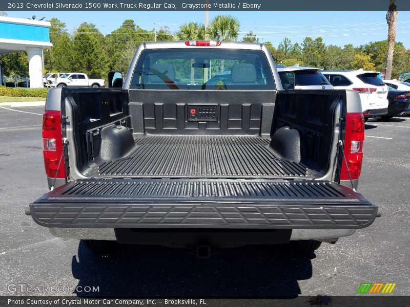 Graystone Metallic / Ebony 2013 Chevrolet Silverado 1500 Work Truck Regular Cab