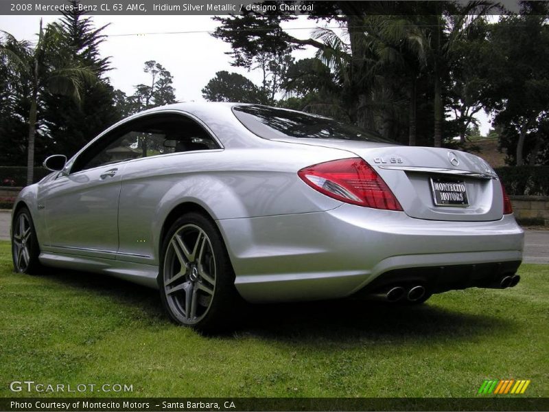 Iridium Silver Metallic / designo Charcoal 2008 Mercedes-Benz CL 63 AMG