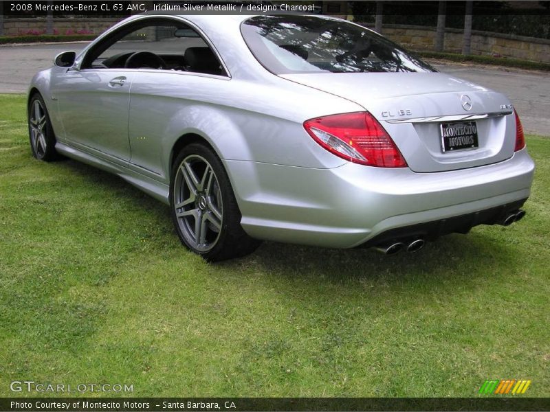 Iridium Silver Metallic / designo Charcoal 2008 Mercedes-Benz CL 63 AMG