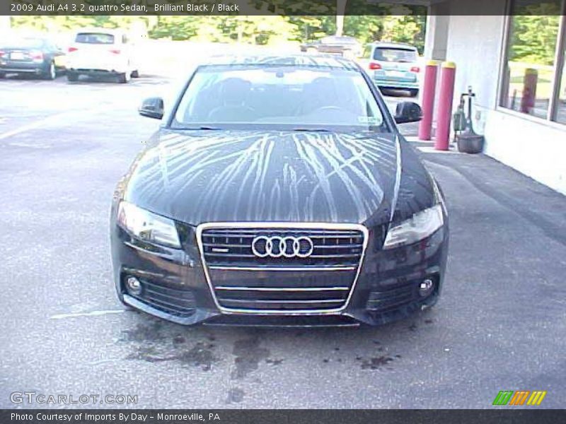 Brilliant Black / Black 2009 Audi A4 3.2 quattro Sedan