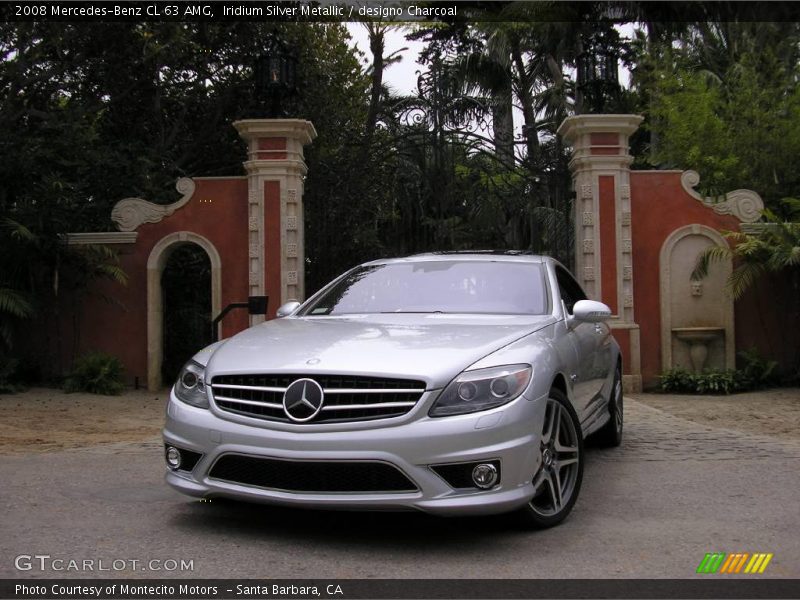 Iridium Silver Metallic / designo Charcoal 2008 Mercedes-Benz CL 63 AMG
