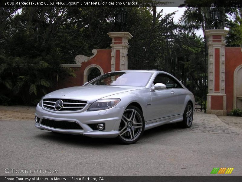 Iridium Silver Metallic / designo Charcoal 2008 Mercedes-Benz CL 63 AMG