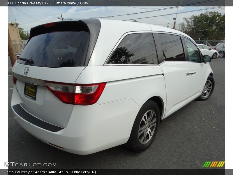 Taffeta White / Gray 2011 Honda Odyssey EX-L