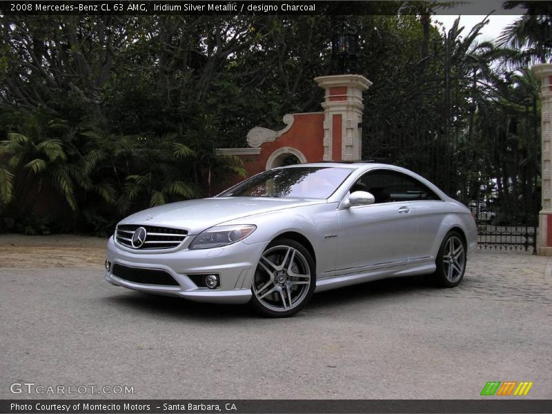 Iridium Silver Metallic / designo Charcoal 2008 Mercedes-Benz CL 63 AMG