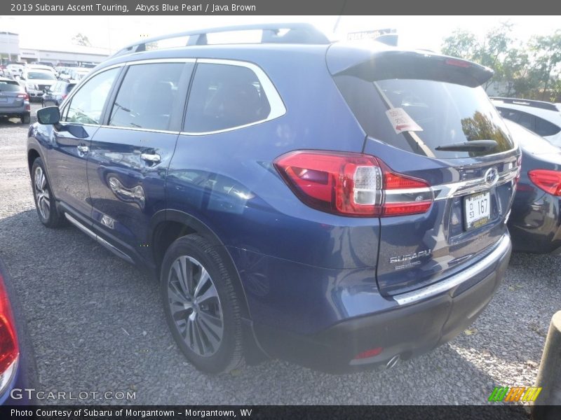 Abyss Blue Pearl / Java Brown 2019 Subaru Ascent Touring