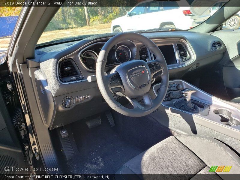 Pitch Black / Black 2019 Dodge Challenger GT AWD