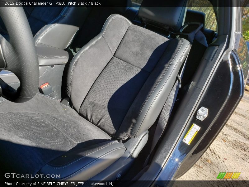 Pitch Black / Black 2019 Dodge Challenger GT AWD