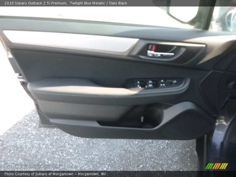 Twilight Blue Metallic / Slate Black 2016 Subaru Outback 2.5i Premium