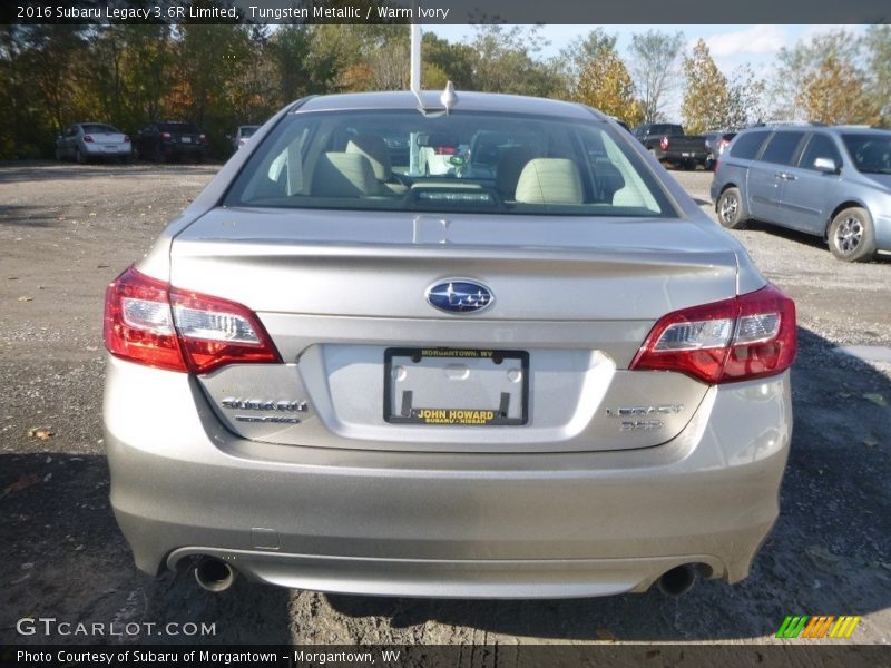 Tungsten Metallic / Warm Ivory 2016 Subaru Legacy 3.6R Limited