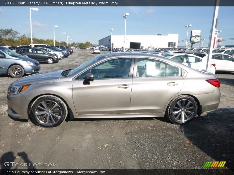 Tungsten Metallic / Warm Ivory 2016 Subaru Legacy 3.6R Limited
