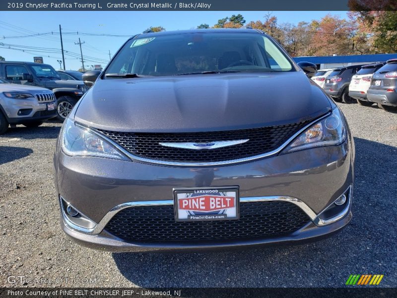 Granite Crystal Metallic / Black/Alloy 2019 Chrysler Pacifica Touring L