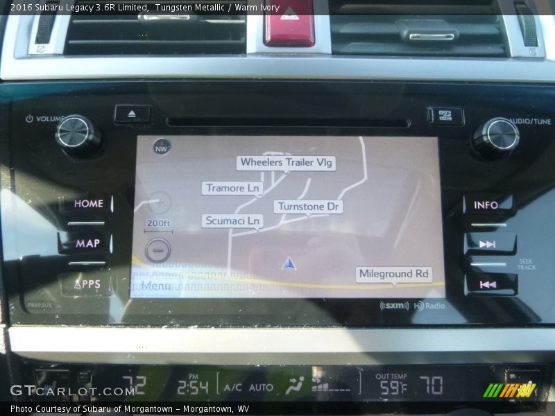 Tungsten Metallic / Warm Ivory 2016 Subaru Legacy 3.6R Limited
