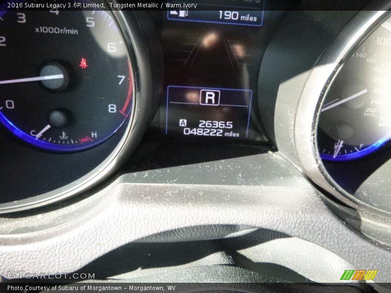 Tungsten Metallic / Warm Ivory 2016 Subaru Legacy 3.6R Limited