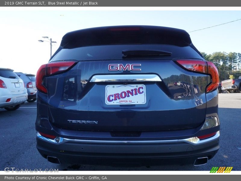 Blue Steel Metallic / Jet Black 2019 GMC Terrain SLT
