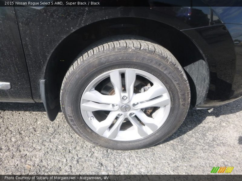 Super Black / Black 2015 Nissan Rogue Select S AWD