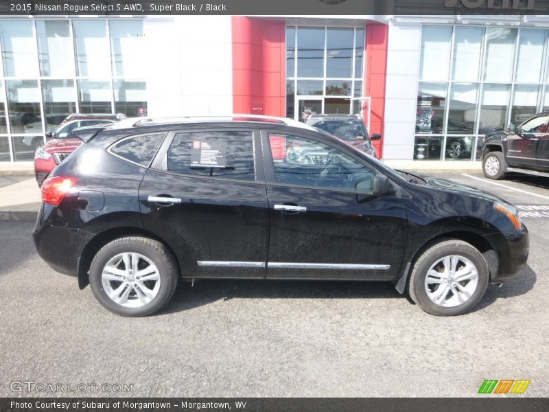 Super Black / Black 2015 Nissan Rogue Select S AWD