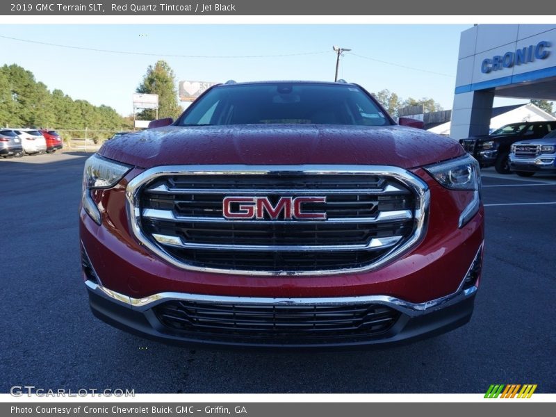 Red Quartz Tintcoat / Jet Black 2019 GMC Terrain SLT