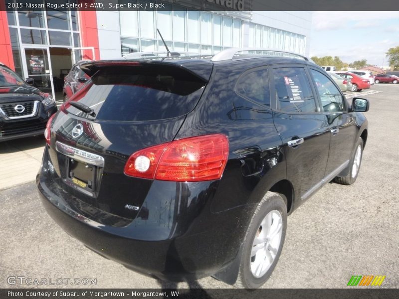 Super Black / Black 2015 Nissan Rogue Select S AWD