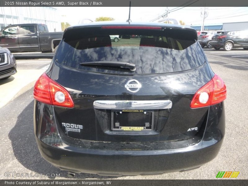 Super Black / Black 2015 Nissan Rogue Select S AWD