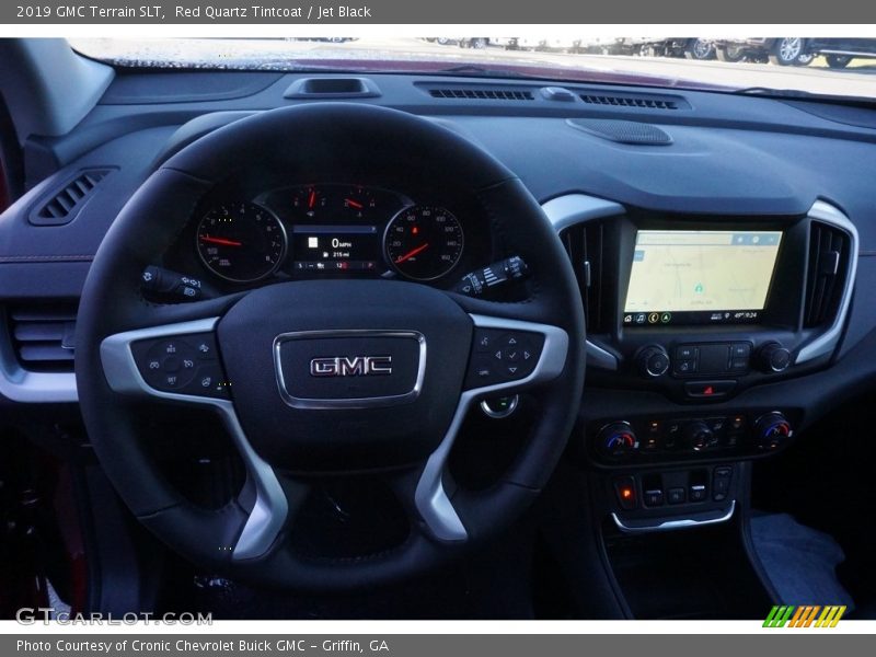 Red Quartz Tintcoat / Jet Black 2019 GMC Terrain SLT
