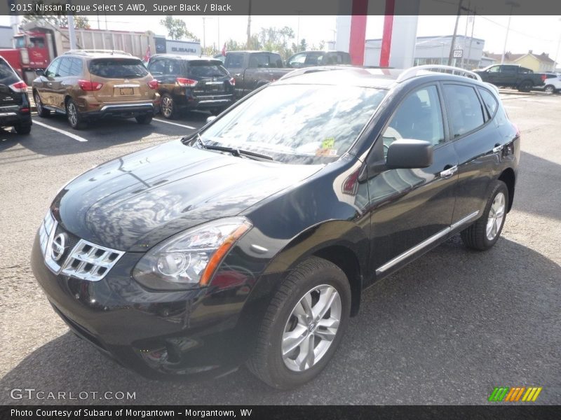 Super Black / Black 2015 Nissan Rogue Select S AWD