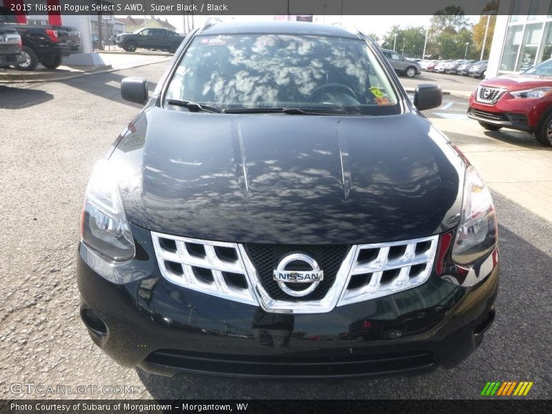 Super Black / Black 2015 Nissan Rogue Select S AWD