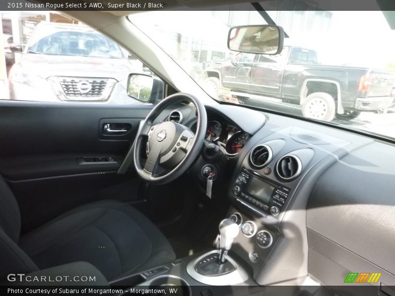 Super Black / Black 2015 Nissan Rogue Select S AWD