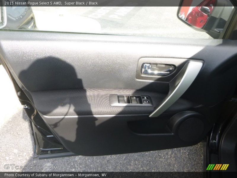 Super Black / Black 2015 Nissan Rogue Select S AWD