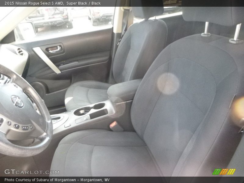 Super Black / Black 2015 Nissan Rogue Select S AWD