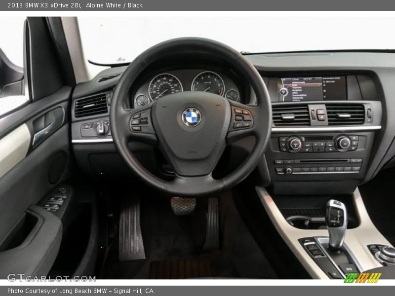 Alpine White / Black 2013 BMW X3 xDrive 28i
