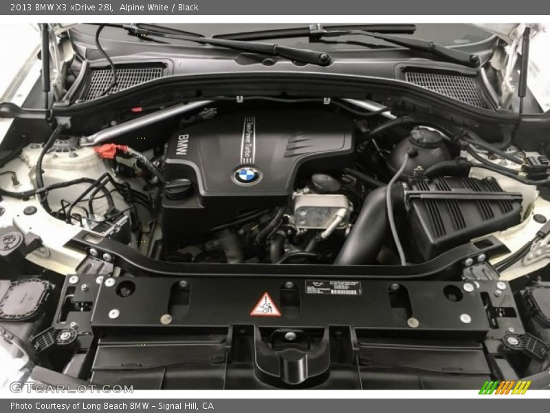 Alpine White / Black 2013 BMW X3 xDrive 28i