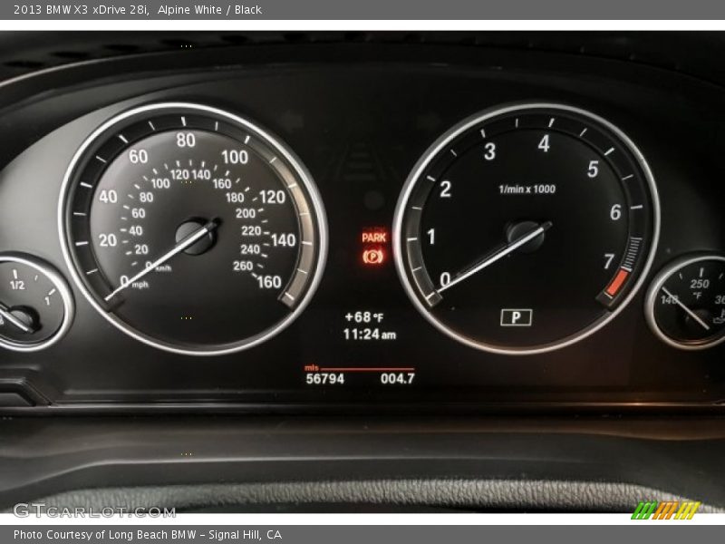 Alpine White / Black 2013 BMW X3 xDrive 28i
