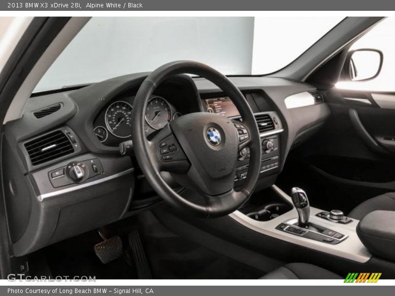 Alpine White / Black 2013 BMW X3 xDrive 28i