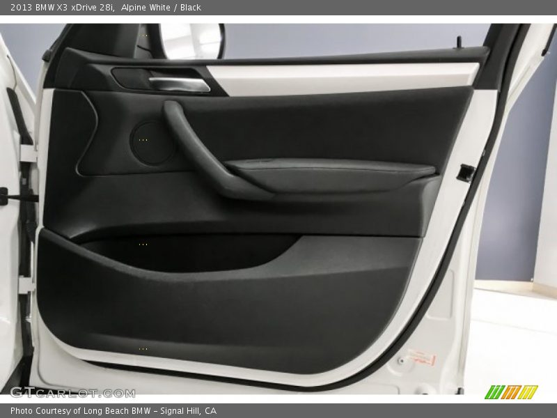 Alpine White / Black 2013 BMW X3 xDrive 28i