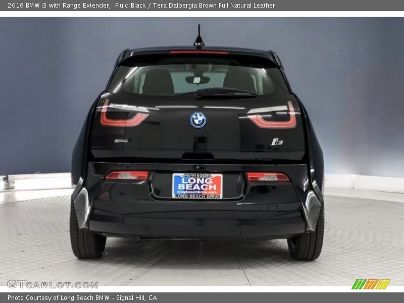 Fluid Black / Tera Dalbergia Brown Full Natural Leather 2016 BMW i3 with Range Extender