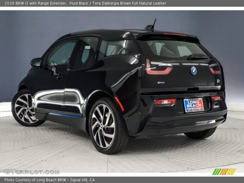 Fluid Black / Tera Dalbergia Brown Full Natural Leather 2016 BMW i3 with Range Extender