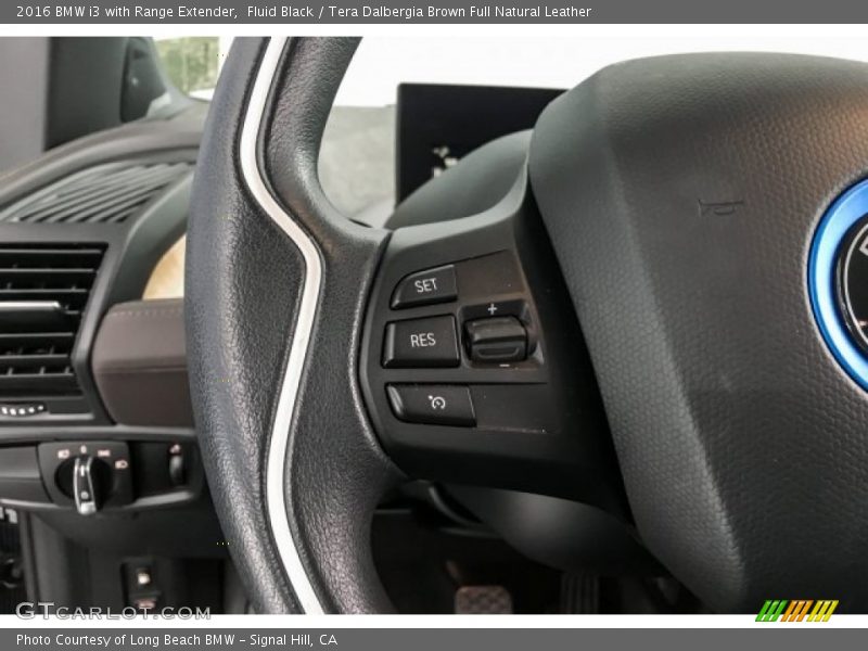 Fluid Black / Tera Dalbergia Brown Full Natural Leather 2016 BMW i3 with Range Extender