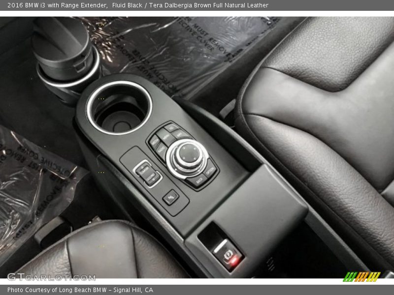 Fluid Black / Tera Dalbergia Brown Full Natural Leather 2016 BMW i3 with Range Extender