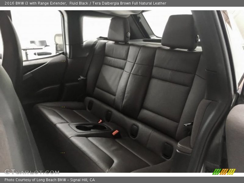 Fluid Black / Tera Dalbergia Brown Full Natural Leather 2016 BMW i3 with Range Extender