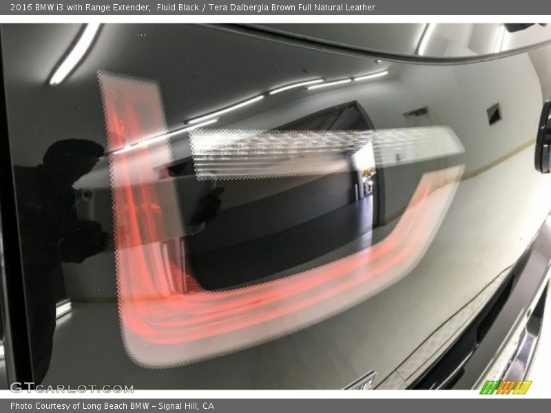 Fluid Black / Tera Dalbergia Brown Full Natural Leather 2016 BMW i3 with Range Extender