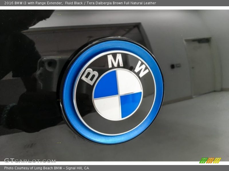 Fluid Black / Tera Dalbergia Brown Full Natural Leather 2016 BMW i3 with Range Extender